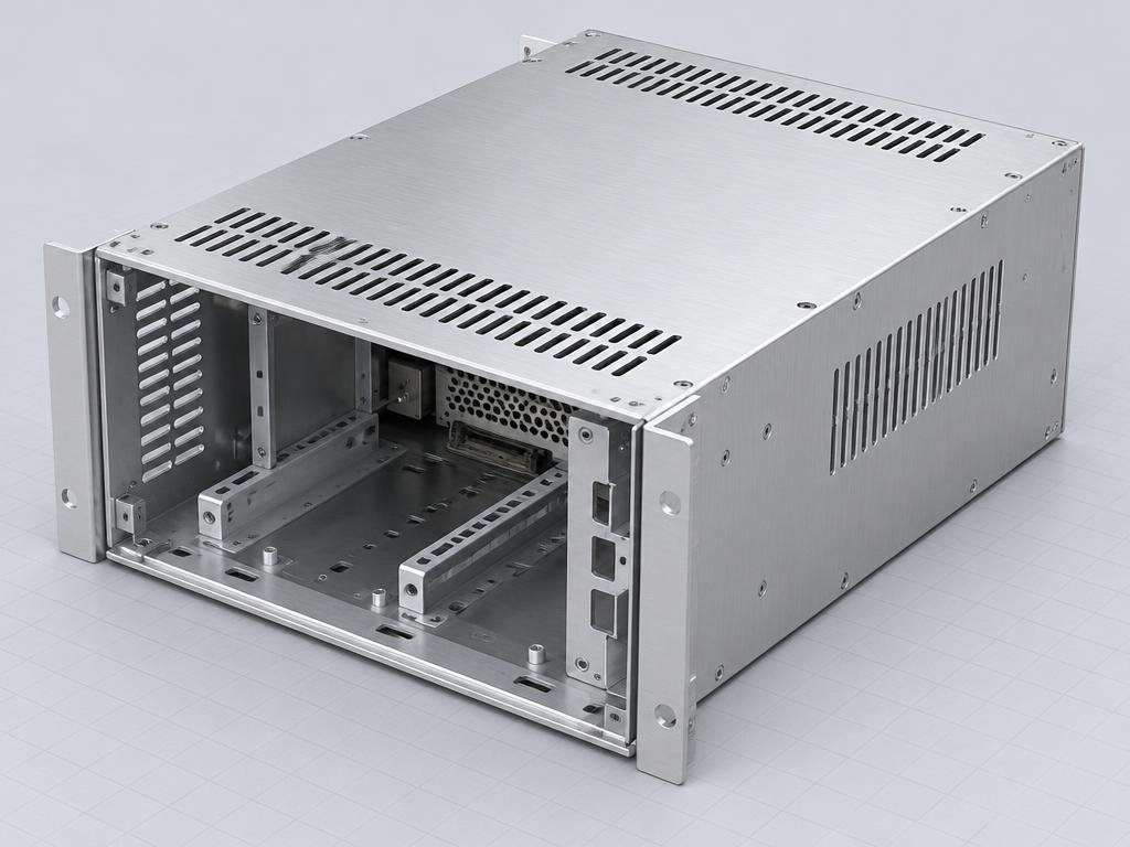 Sheet metal electronic enclosure concept